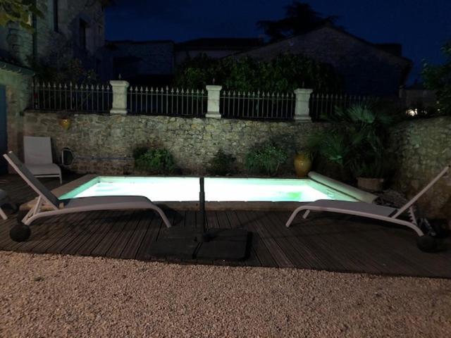 Maison De Plain Pied Pour 4 Pers Piscine Lussan Lussan  외부 사진